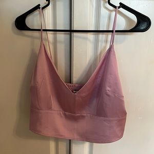 Light purple crop top NEVER WORN